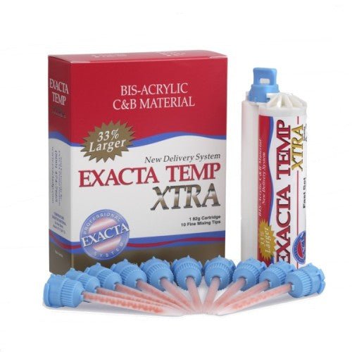 Exacta Temp Xtra Temporary Material - Exacta Dental - GoldenDent